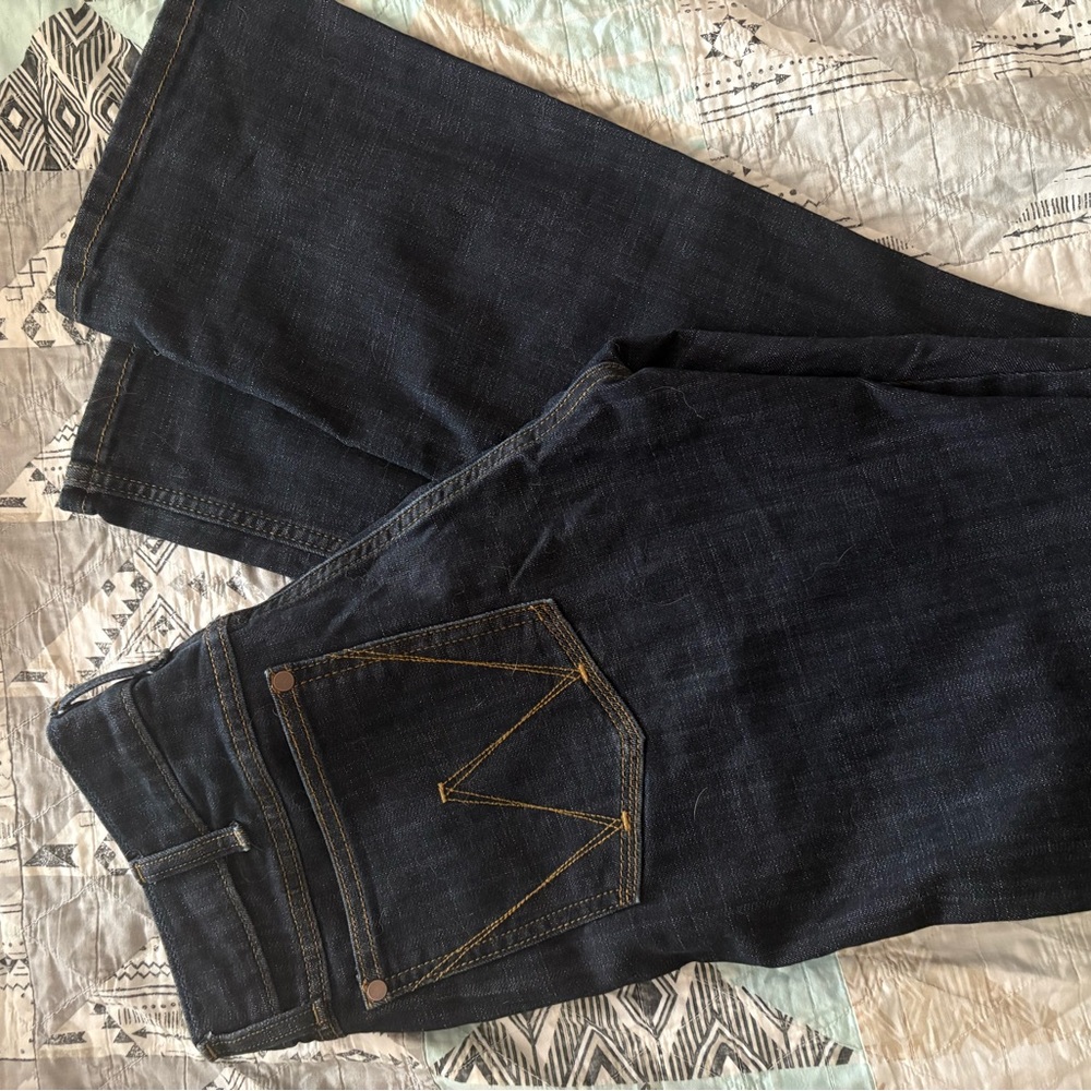 Wrangler Retro Slim Boot Jeans - Dark Indigo